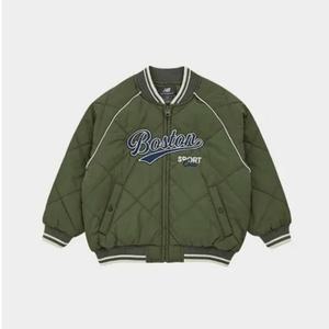 뉴발란스키즈 ESSENTIAL퀼팅 바시티 점퍼 NK9QE3106U(49)Khaki