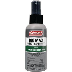 Coleman 콜맨 모기 벌레 퇴치 스프레이 100 DEET 4oz 진드기 벼룩 해충
