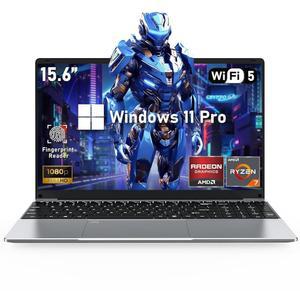 NIAKUN 15.6인치 노트북 컴퓨터 게이밍 AMD Ryzen 7 5700U 8C/16T 프로세서( 4.3Ghz) 16GB RAM 1TB SSD Rad