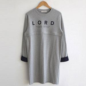 긴팔 LORD 소매 배색 수유티 외출 수유복