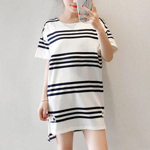 8301 단가라 트임 수유티 외출 수유복