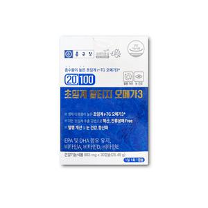 종근당 20100 초임계 알티지 오메가3 833mg x 30캡슐_kms