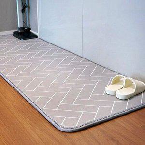 싱크대매트 주방매트 50 X 250cm / 두께 1.5cm 발매트 북유럽 디자인 사이즈 디자인 7종 택1