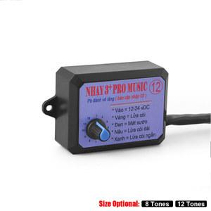 12V 24V 8/12SOUND 3 PRO 혼 스피커 사운드 제어 장치 볼륨 스위칭 포함 뮤지컬 전자 컨트롤러
