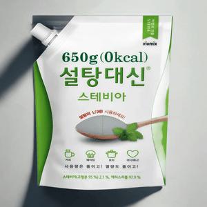 스테비아 에리스리톨 설탕 대신 스위트 대용량 설탕대체 대체당 650G