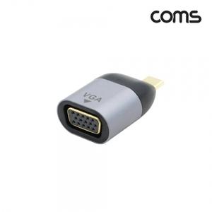 USB 3.1Type C to VGA 컨버터 변환 젠더형 C타입 to VGA 1080p 60Hz FHD D-SUB RGB