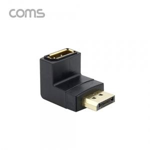디스플레이 포트 젠더 연장 DP(M to F) DisplayPort 상향꺾임(꺽임)