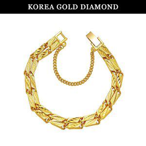 갤러리아 순금 팔찌 24K 남자 대나무 체인 금팔찌 37.5g