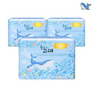 춤추는고래 대용량 생리대 대형 20P X 3팩 (60매)