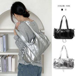 포올 스트링 캐주얼 보스턴 숄더백 FA3002 (2color)여행용 보조가방 짐가방 캐리어 데일리 기저귀 실버