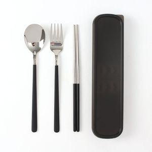 PrimeBulk 소풍 젓가락 수저 커트러리급식 세트 일인 1인 휴대용 용스텐 도시락