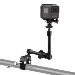 4000 액션캠 카메라 OSMO 암 모니터 마운트 클램프 GOPRO 슈퍼 캠코더 매직 DSLR 조명 SJ9000 카메라 악세