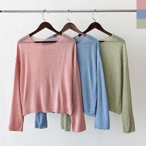 데일리 여성상의 여자보트넥데일리 보트넥 여자 긴팔 여름 니트