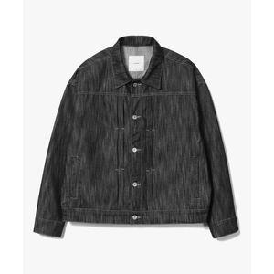 [매장정품] 제로 XERO Vertical Clean Denim Trucker 자켓 [팬텀블랙]