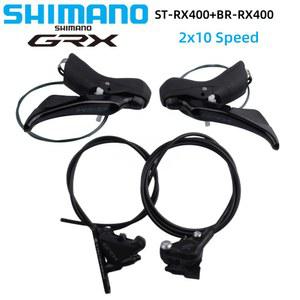 시마노 GRX ST RX400 BR 유압 디스크 브레이크 듀얼 컨트롤 레버 켈리퍼 2x10 S 자갈 도로 자전거 부품