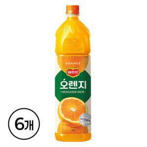 델몬트 오렌지 100 1.5L x6개