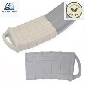 서바이벌 건 휴대용 M4 M16 빠른 잡지 홀스터 고무케이스 5.56 Mag Anti-slip 보호 슬리브 커버 Airsoft Gu