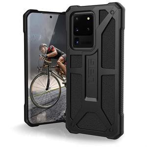 URBAN ARMOR GEAR UAG 삼성 갤럭시 S20 울트라 케이스 [69 인치 스크린] 모나크 [블랙] 견고한 충격 방지