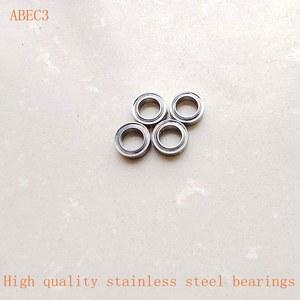 3X6X2 ABEC3 SMR63 5MM 4PCS ZZ 스테인레스 스틸
