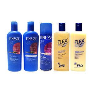 휘네스헤어샴푸/린스/헤어스프레이/레브론FLEX샴푸/린스 선택1