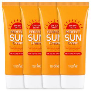 터치미 퍼펙트 썬크림 SPF50+ 60mlX4개 선크림