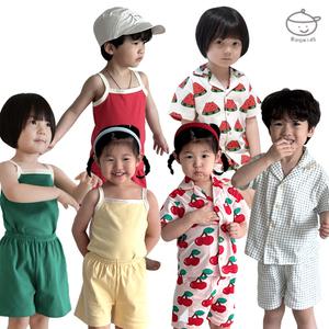 [루키즈] 25년/여름신상/5부/민소매/7부/파자마/루키즈/루실내복/상하복