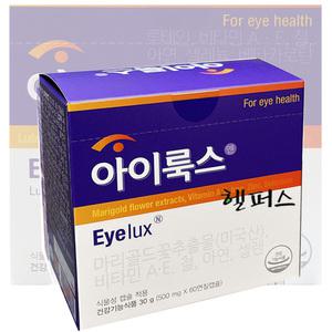 아이룩스 500mg×60캅셀 Eyelus 아이룩스큐/한국디아이 G 60캡슐