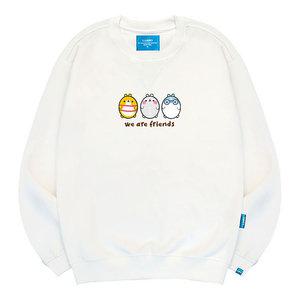 엘라모 기모M 위아프랜 맨투맨 남녀공용 빅사이즈 S~4XL