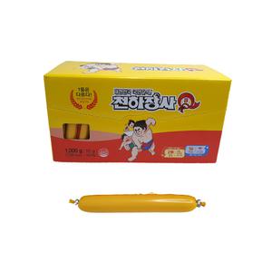 진주 천하장사 큐 소세지 10g x 100개입 1통 영양간식