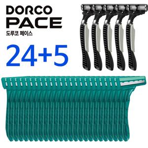 도루코 터치3 X 24개 + 페이스4면도기 5개/일회용면도기/ e나누미