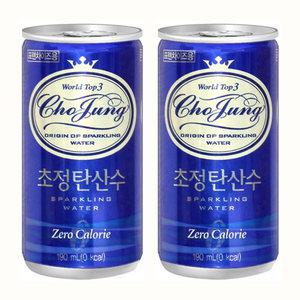 일화 초정탄산수 플레인 190mlx30캔+30캔(총60캔)