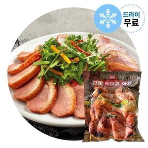 지케이푸드 사세 훈제 통오리완포 900g 오리통구이 간편한반찬 고기