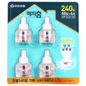 해피홈 파워 리퀴드 리필 60일x4개 코스트코