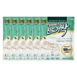 컴배트 진드기싹 시트타입 4개입 X 6개