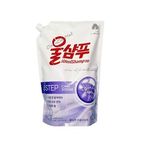 애경) 울샴푸 퍼플라일락 섬유케어 중성세제 리필 1.3L x1개