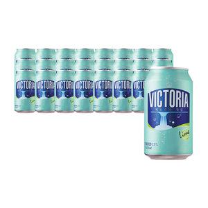 빅토리아 스파클링 라임, 350ml, 24개