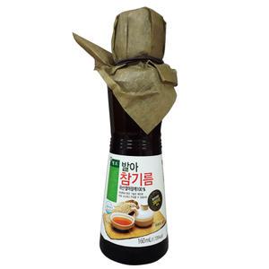 청오건강 청오 국내산 원료 국산 발아 참기름 160ml 이강산닷컴
