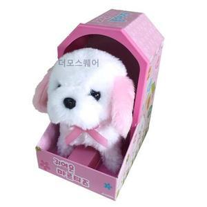유아 움직이는 작동 미니 강아지 장난감 동물애착인형