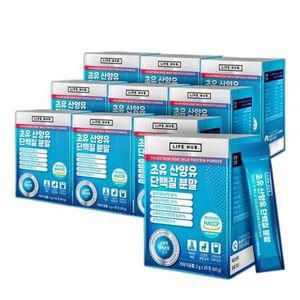 라이프허브 초유 산양유 단백질 분말 10세트2g x 300포 10개월분