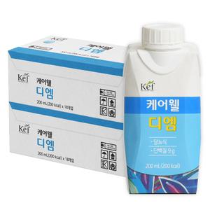 [공식] 케어웰 디엠 200ml 36팩 당뇨영양식 환자식 노인건강식