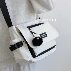 옆으로매는책가방 학원 크로스백 고등 학생 메신저백
