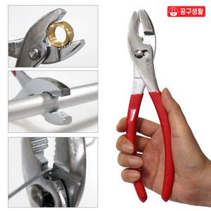 12-3 슬립조인트 플라이어 250mm 펜치 뺀치 파이프렌치