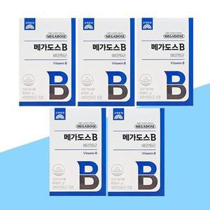 고려은단 메가도스B 비타민B군 850mg x 60정 x 5박스(10개월분)