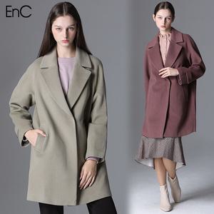 [이엔씨][EnC] 베이직 모 단직 울코트