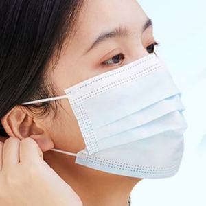 여름용 일회용 마스크 얇은 편한 이중필터 흰색 50매