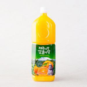 롯데칠성 제주사랑 감귤사랑 1.8L