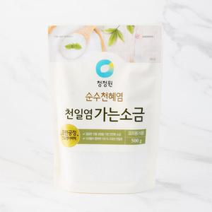 대상 청정원 신안섬 보배 천일염 가는소금 500g