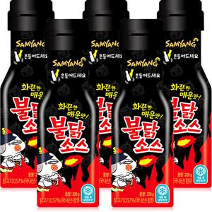 삼양식품 불닭소스 200g 5개