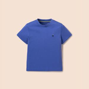 [BEANPOLE KIDS] [Essential] 수피마 베이직 라운드 티셔츠  바이올렛 (BI4242UE2S)