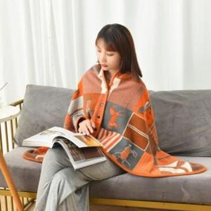 [OFM87513]덮어주오똑딱이극세사망토담요항공블래킷